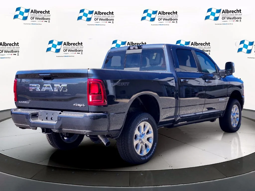 New 2026 Forged Blue Metallic Exterior Paint RAM Laramie image 5