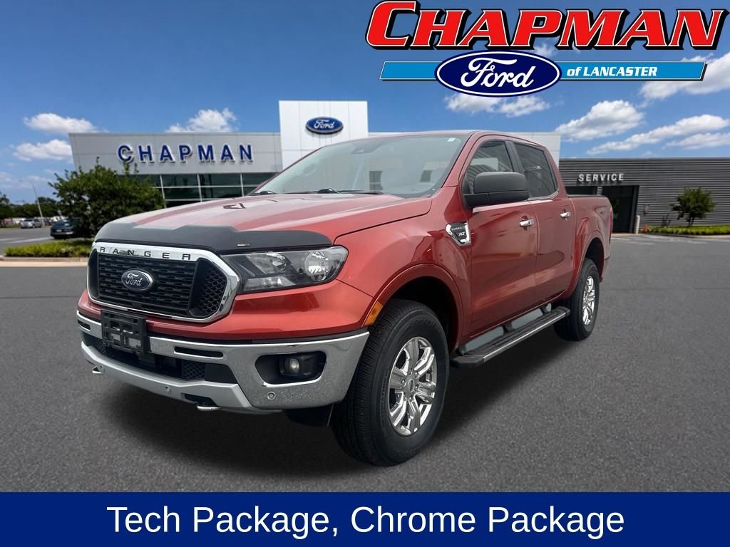 Used 2019 Chili Pepper Red Ford XLT image 1