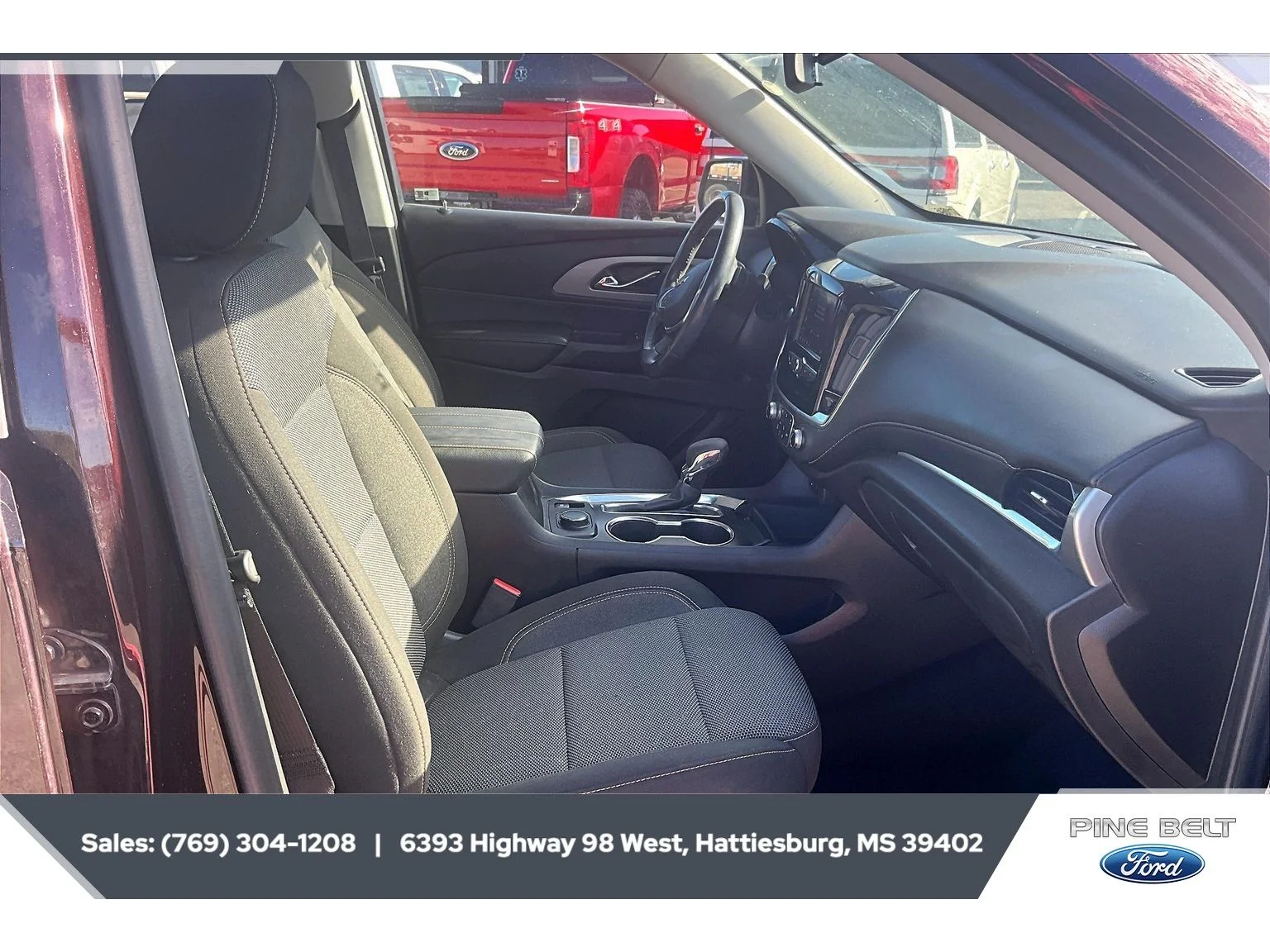 Certified Used 2021 Black Cherry Metallic Chevrolet LT Cloth image 6