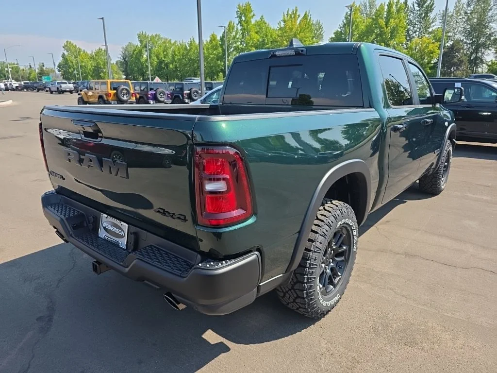 New 2026 Serrano-Green Metallic Exterior Paint RAM Rebel image 5
