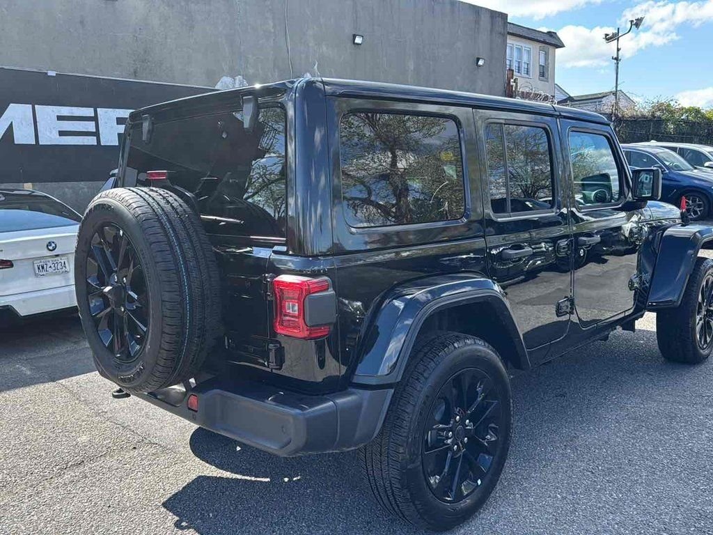 Used 2025 Black Jeep Sahara 4xe image 4