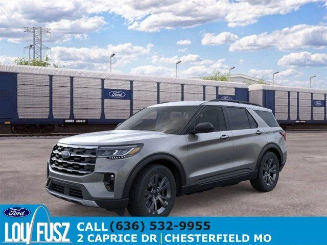 New 2026 Carbonized Gray Metallic Ford Active image 1