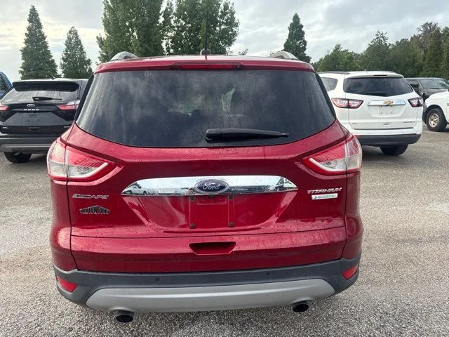 Used 2015 Red Ford Titanium image 6