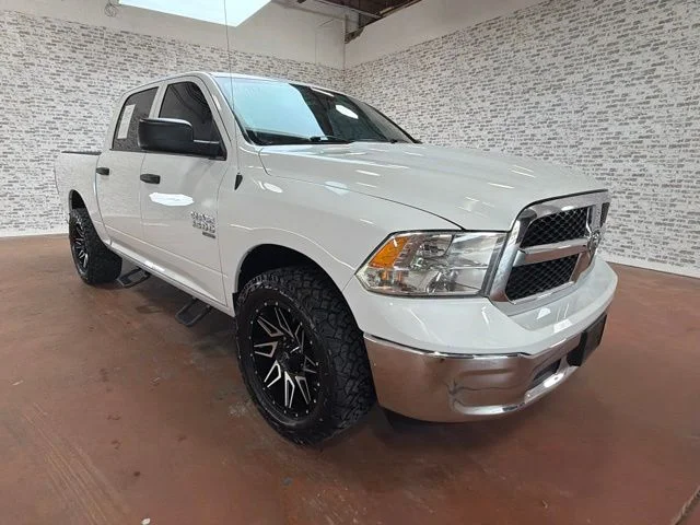 Used 2022 Bright White Clearcoat Ram SLT image 9