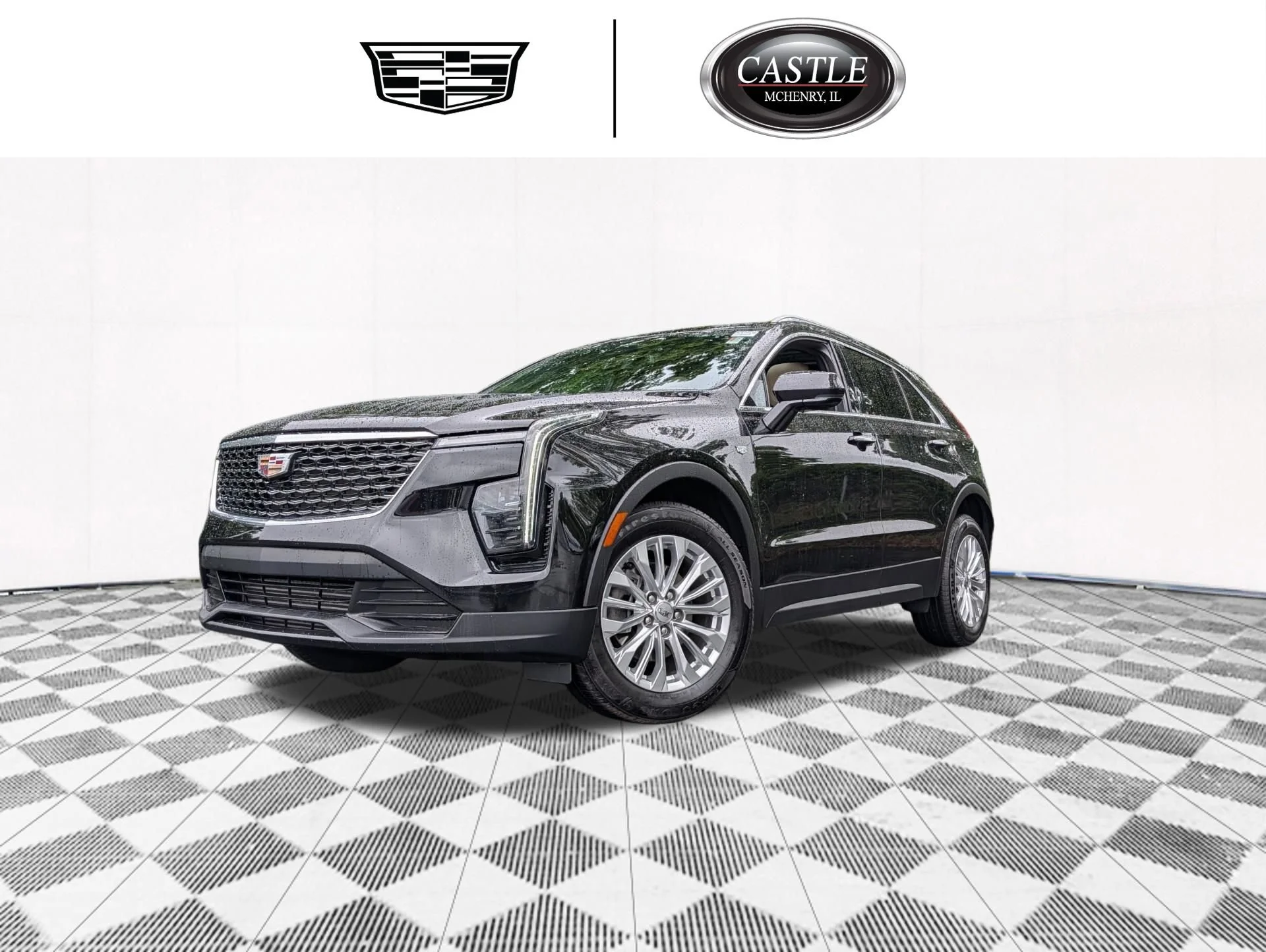 Used 2024 Stellar Black Metallic Cadillac Luxury image 1