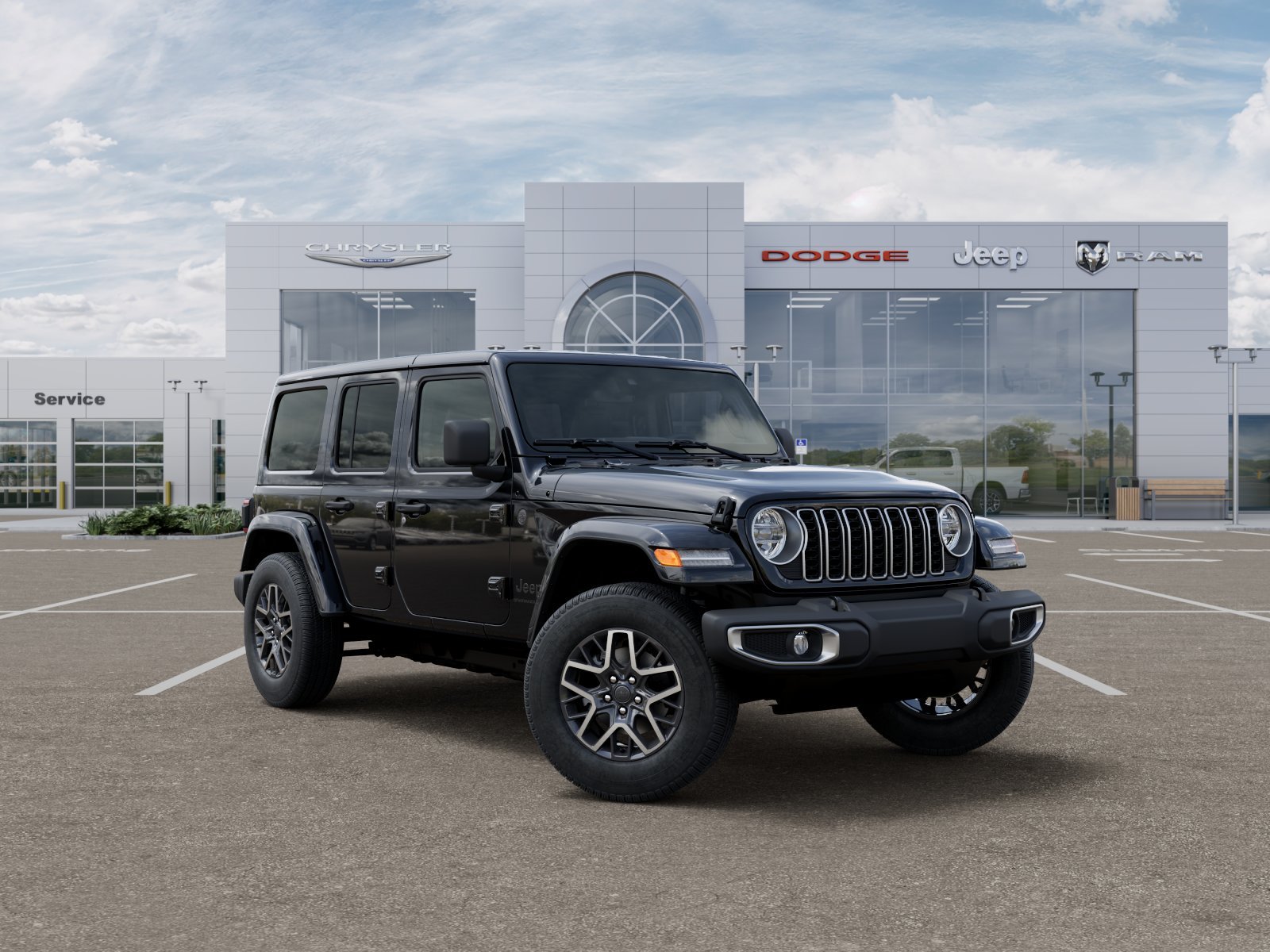 New 2026 Black Clear-Coat Exterior Paint Jeep Sahara image 14