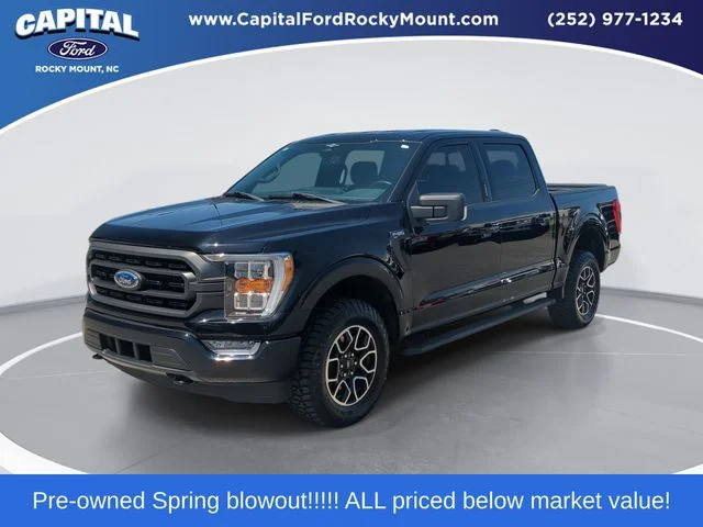 Used 2023 Black Ford XLT image 1