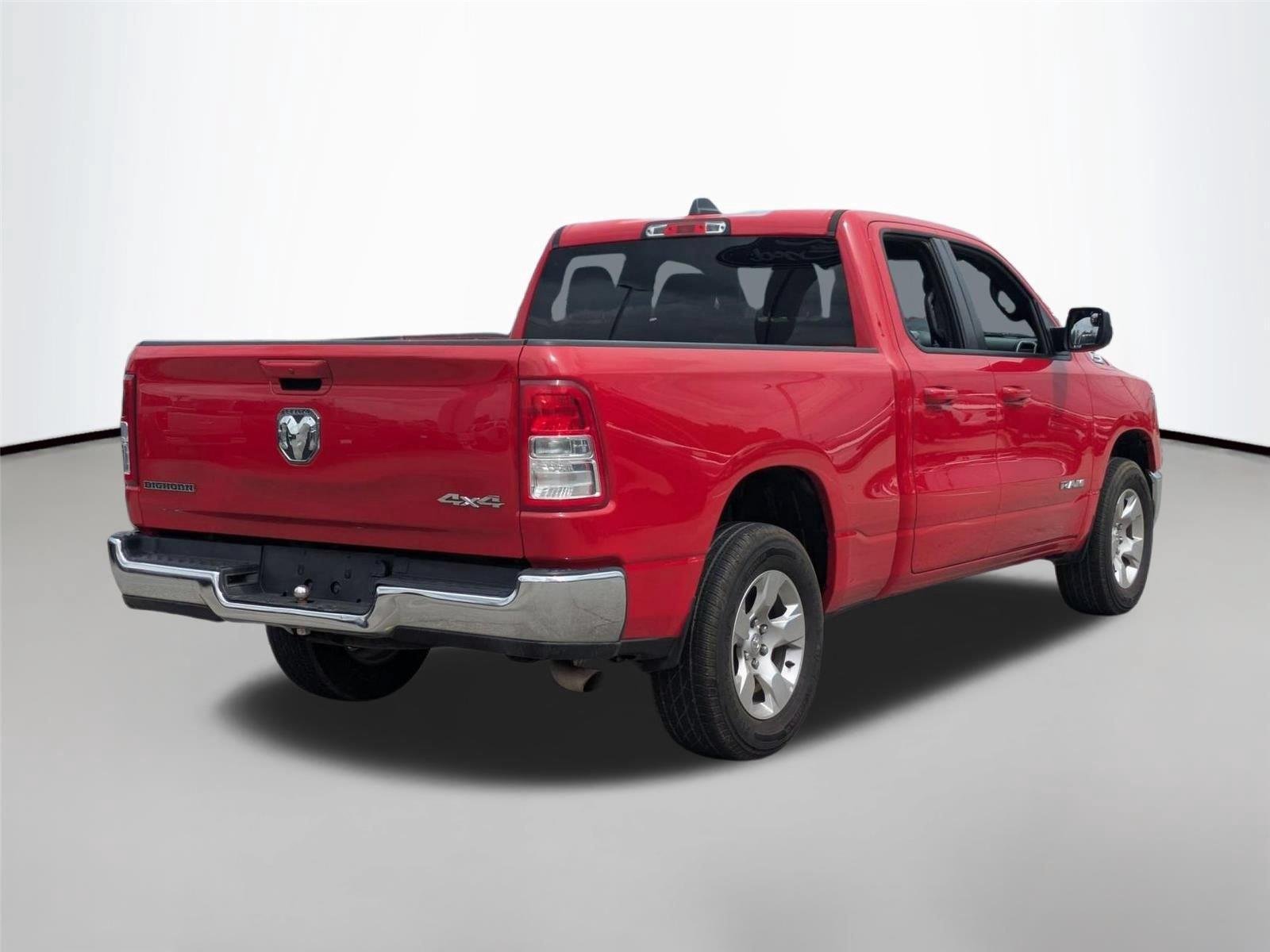 Used 2022 Flame Red Clearcoat Ram Big Horn image 5