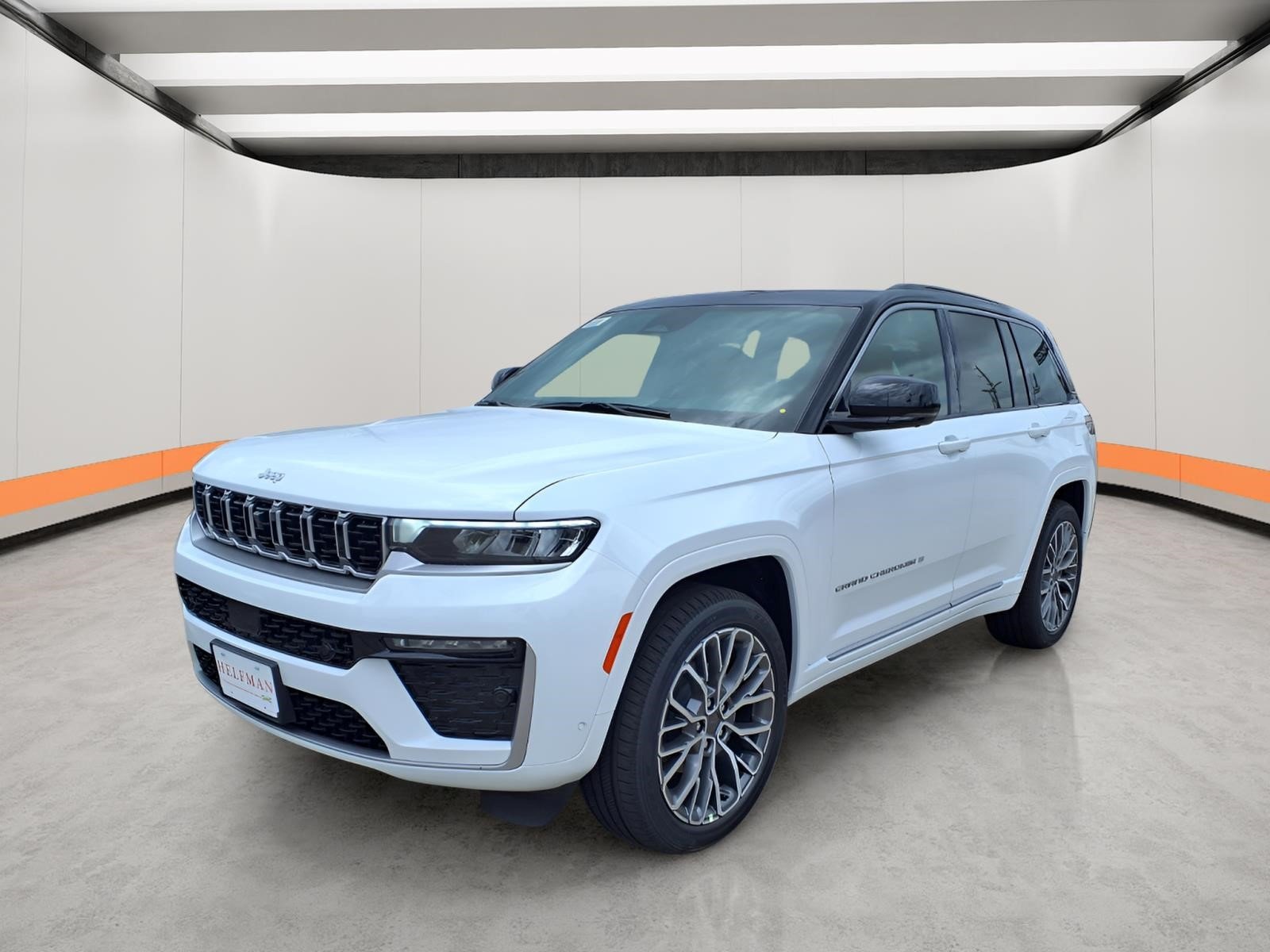 New 2026 Bright White Clear-Coat Exterior Paint Jeep Summit image 3