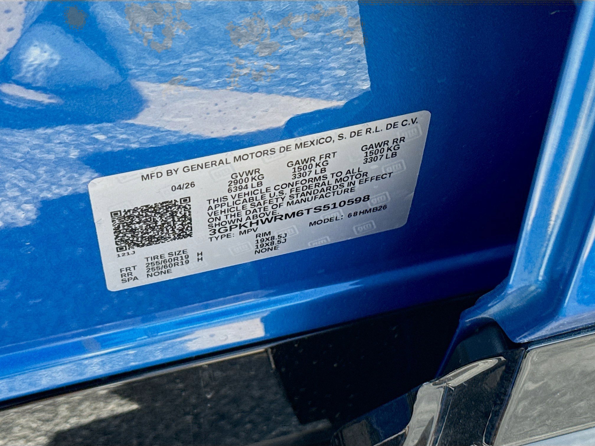 New 2026 Pacific Blue Metallic Honda Touring image 28