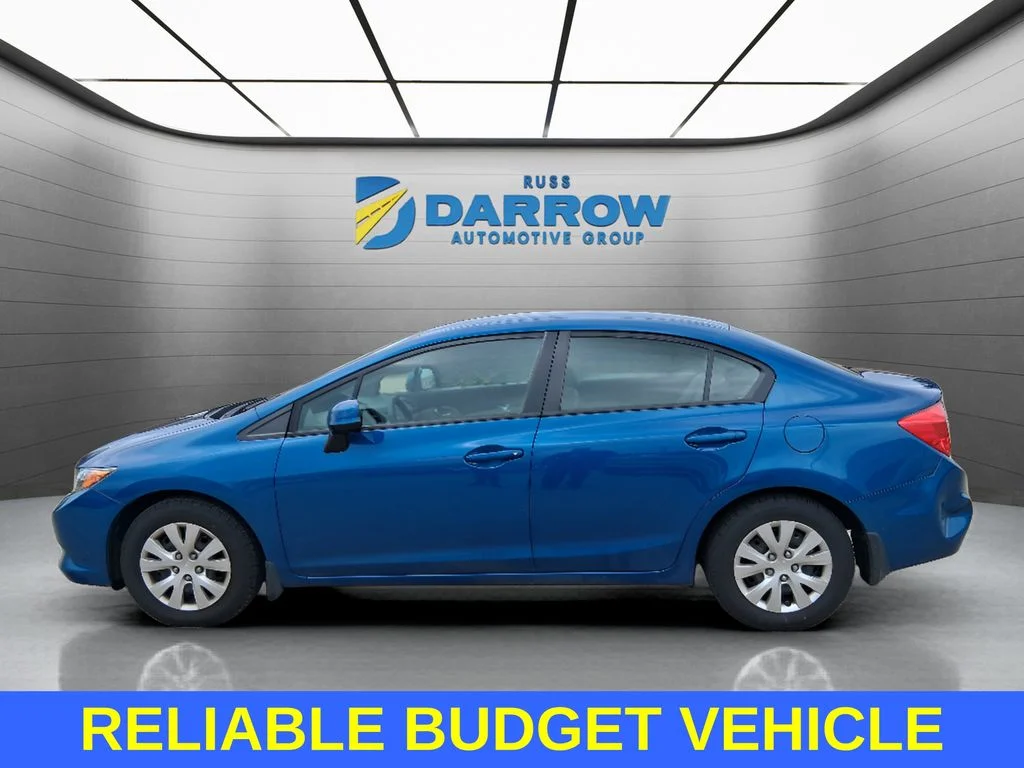 Used 2012 Honda Civic LX with VIN 19XFB2F56CE034300 for sale in Madison, WI