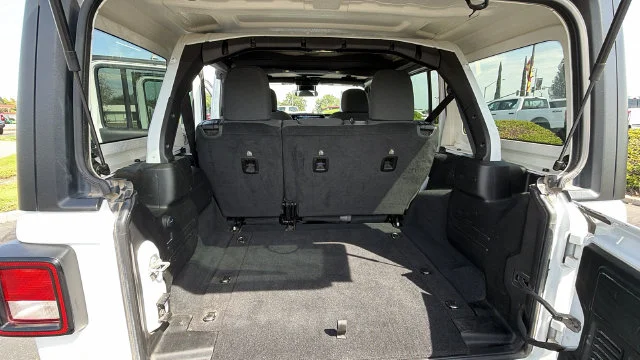 Used 2024 Bright White Clearcoat Jeep Sport S image 13