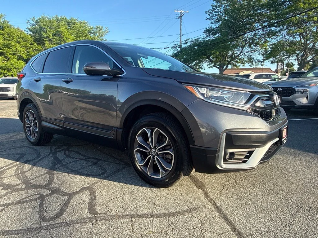 Used 2021 Gray Honda EX image 3