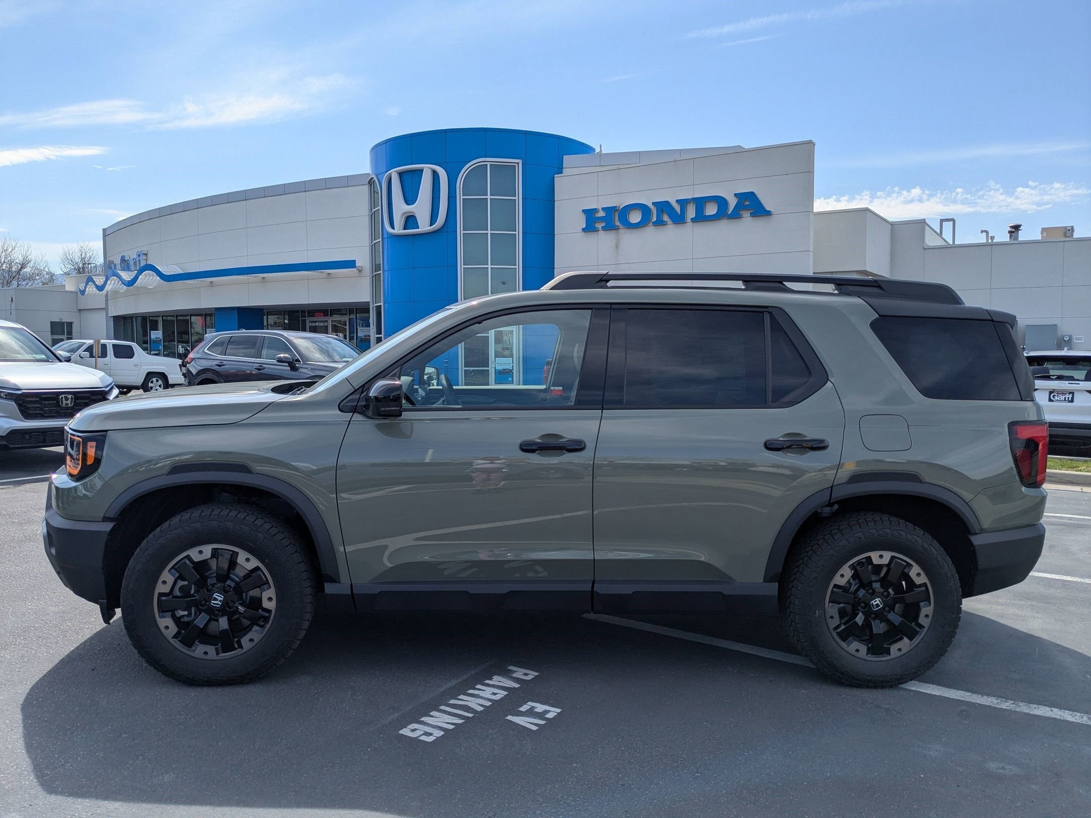 New 2026 Green Honda TrailSport Elite AWD image 7