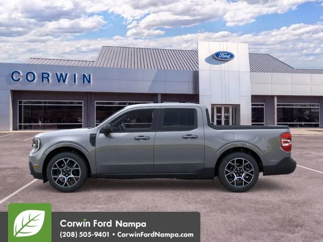 New 2026 Gray Metallic Ford Lariat image 3