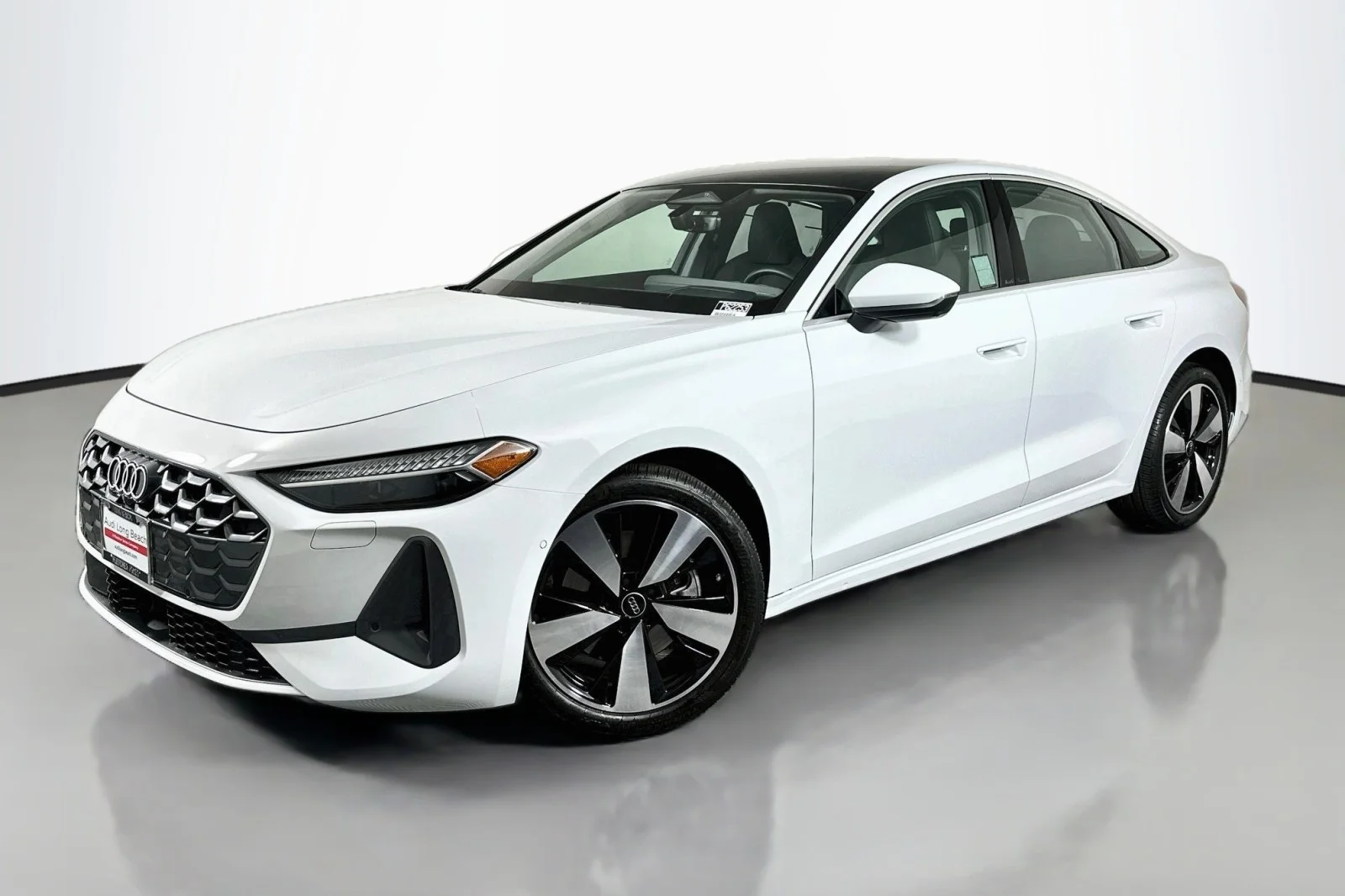 Used 2025 Glacier White Metallic Audi Premium Plus image 1