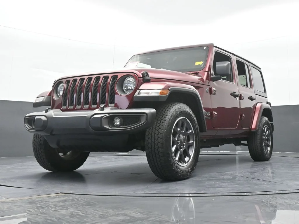 Used 2021 Snazzberry Pearlcoat Jeep Unlimited Sport S image 54