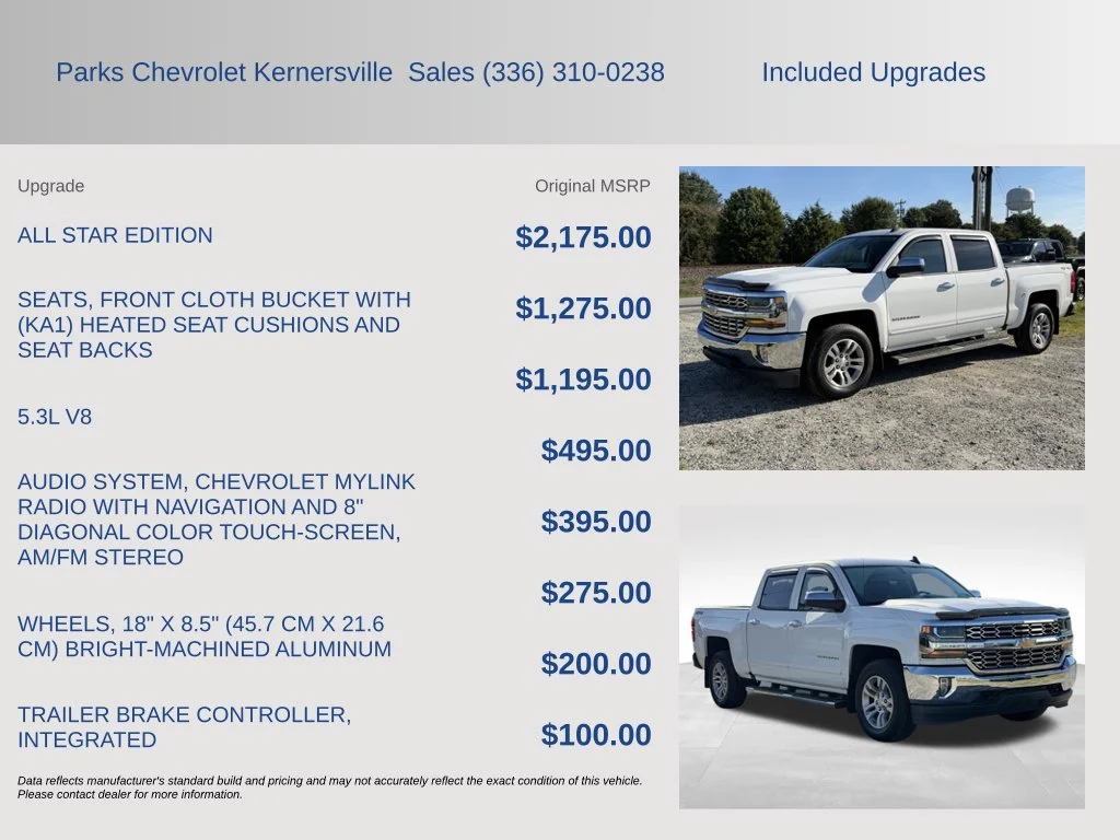 Used 2018 SUMMIT WHITE Chevrolet LT image 4