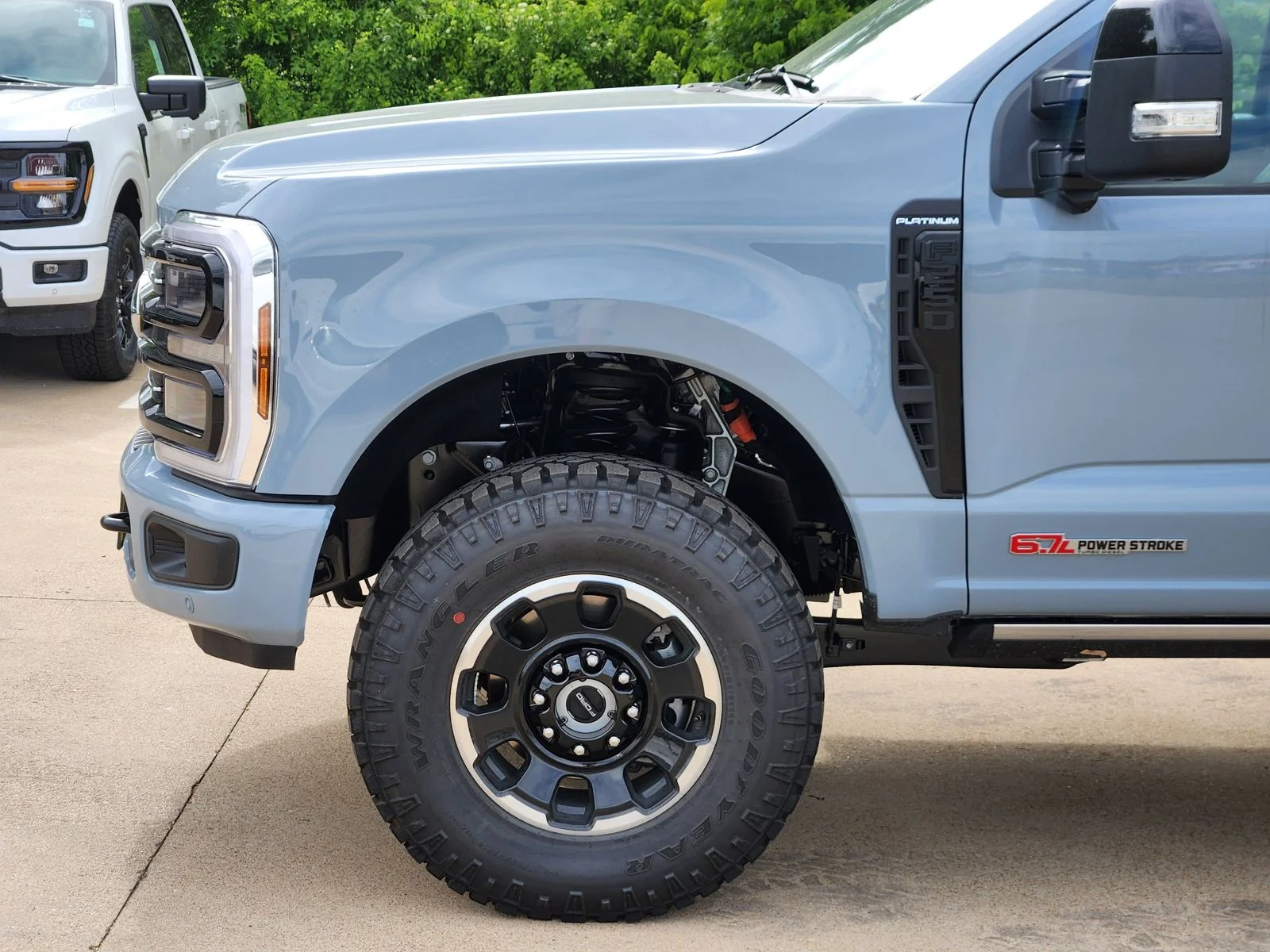 New 2026 Glacier Gray Metallic Tri-Coat Ford F-250® Platinum® image 6