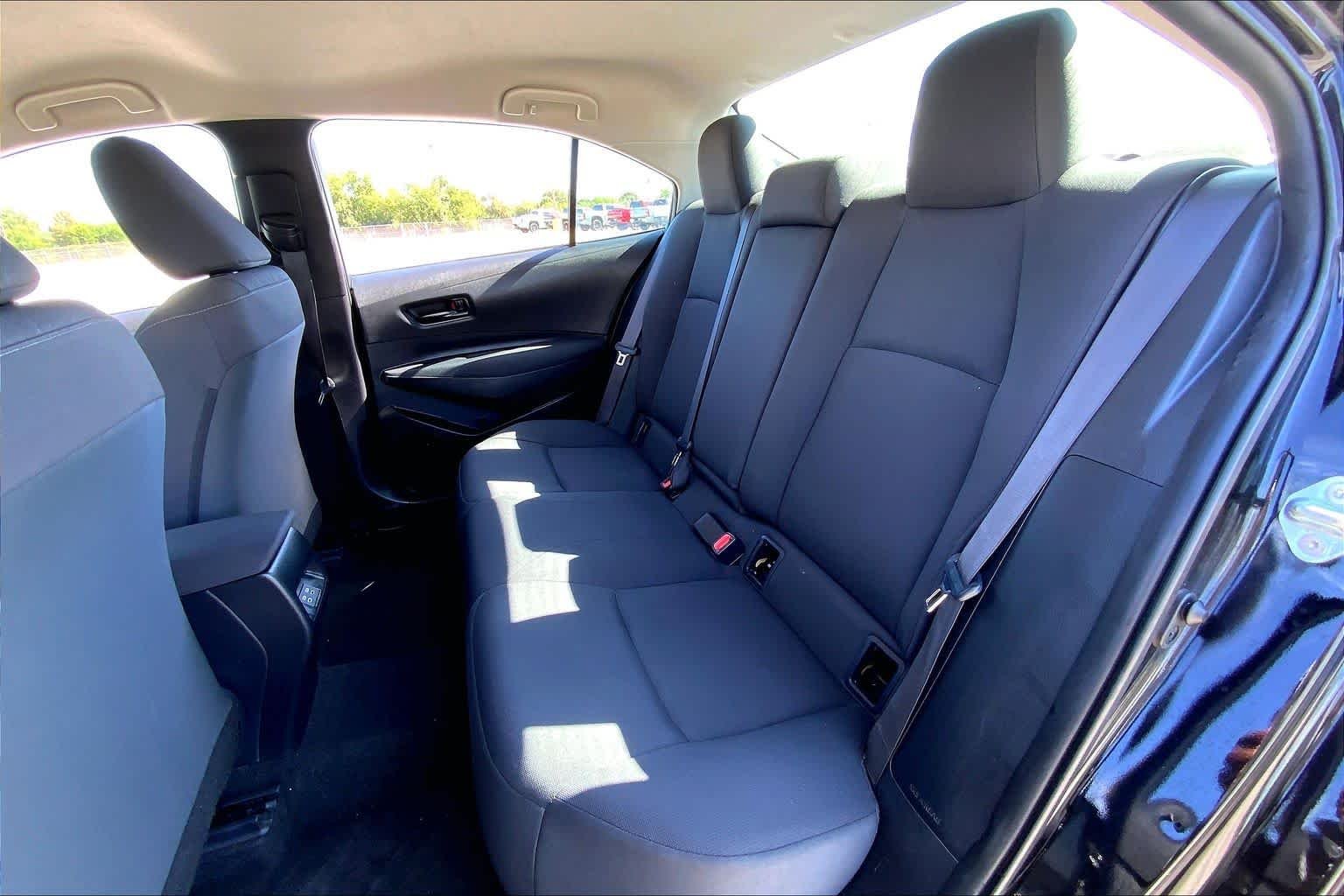 Used 2024 Midnight Black Metallic Toyota LE image 20