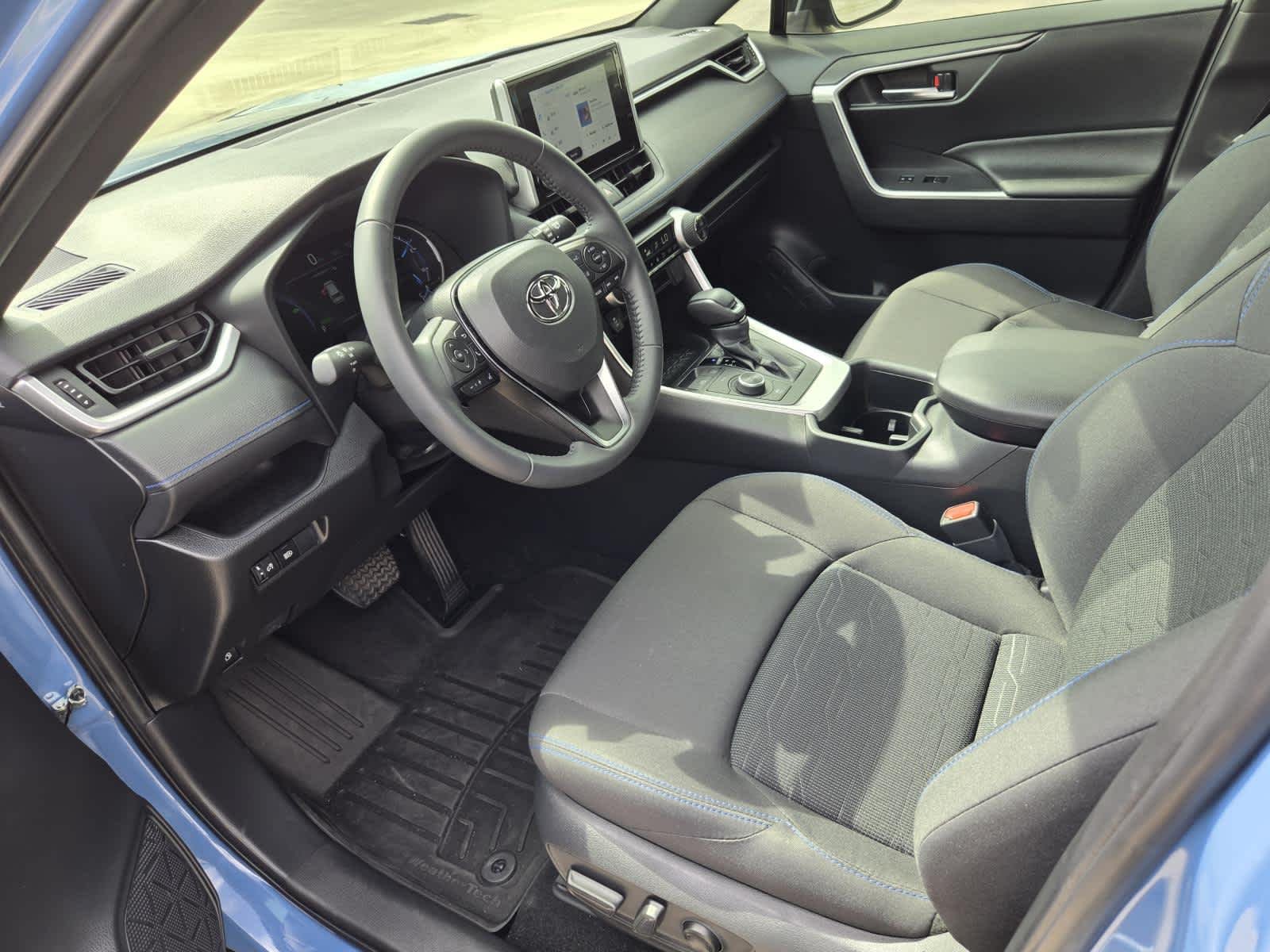 Used 2024 Cavalry Blue Toyota Hybrid SE image 14