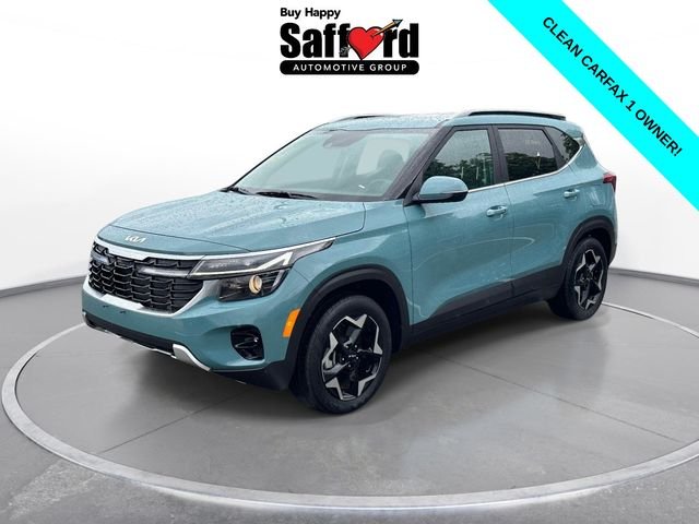Used 2024 Blue Kia EX image 1