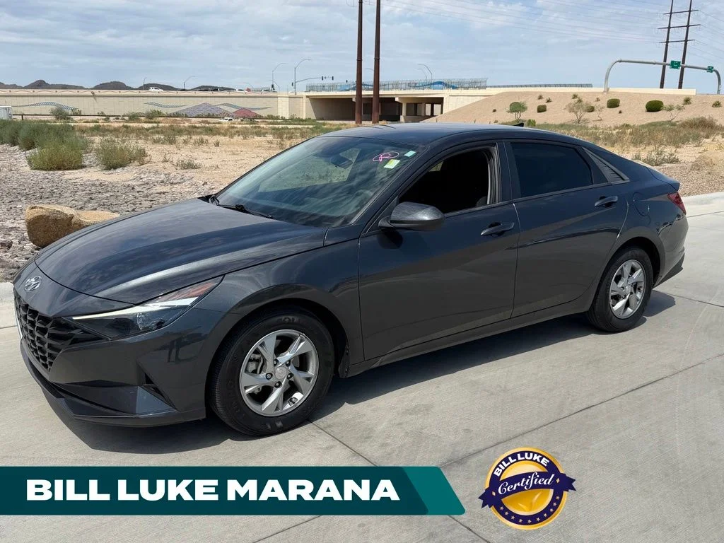 Certified Used 2023 Gray Hyundai SE image 1