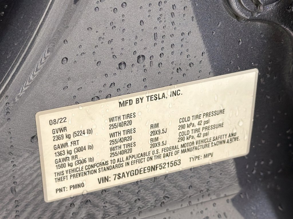 Used 2022 Gray Tesla Long Range image 34