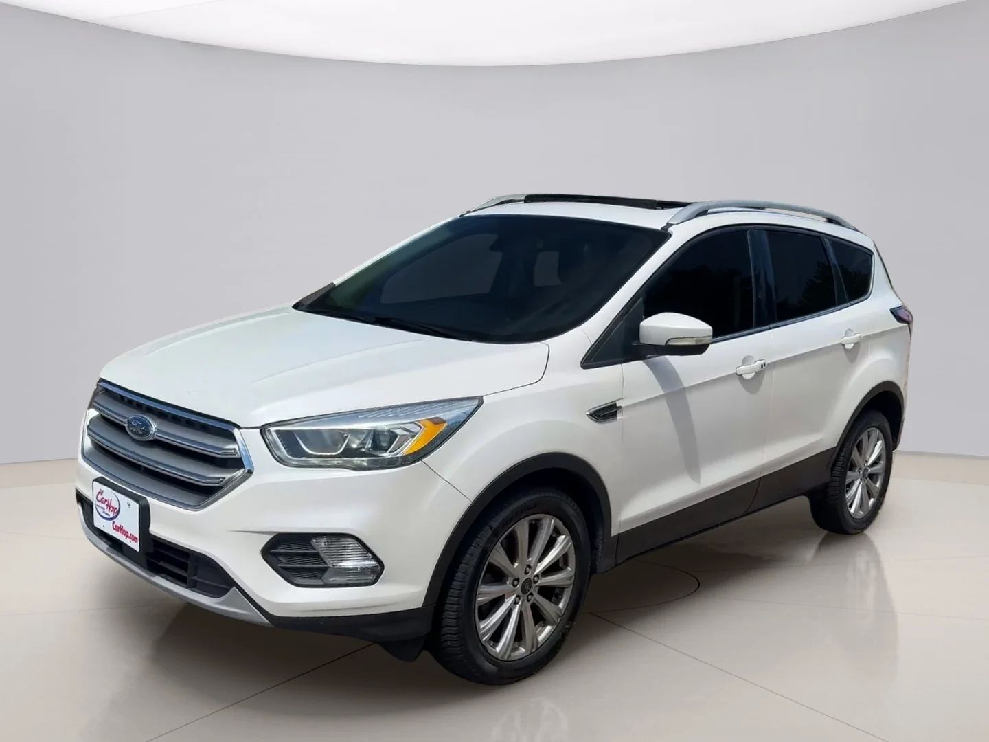Used 2017 White Ford TITANIUM image 1
