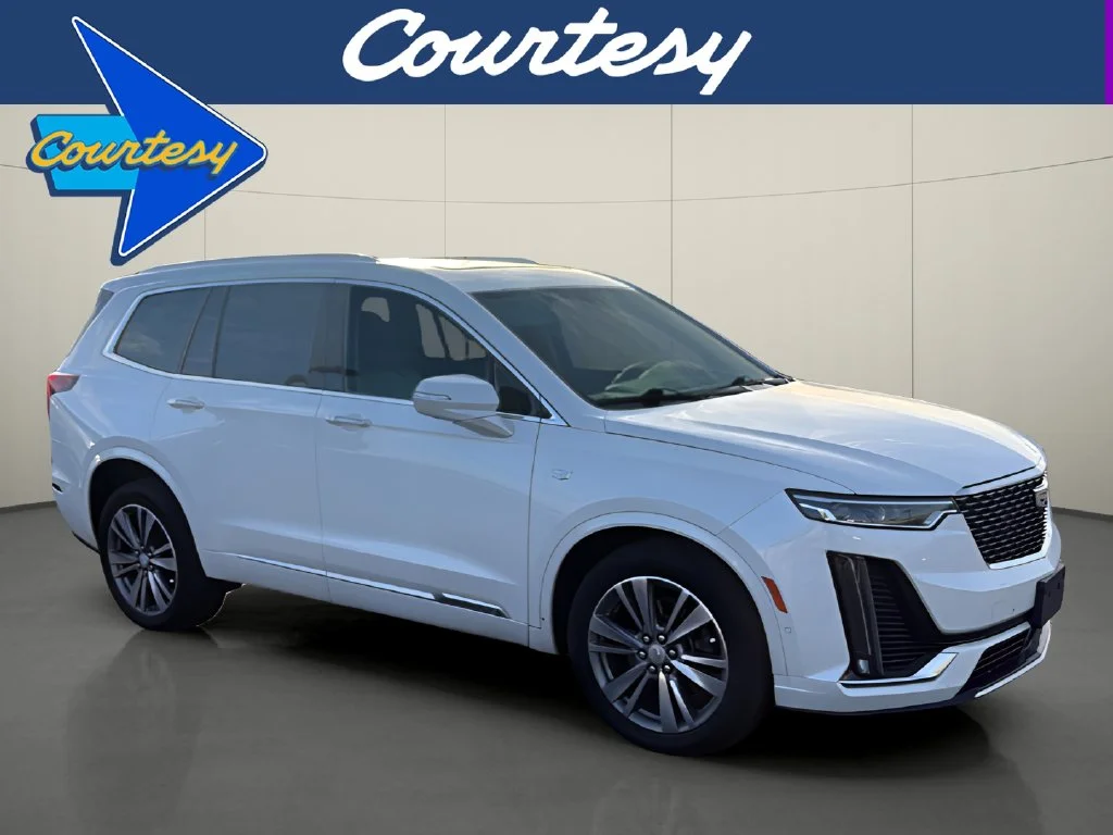 Used 2021 White Cadillac Premium Luxury image 1
