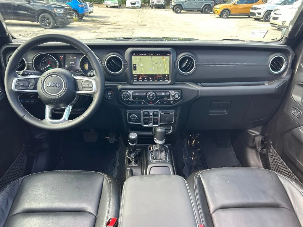 Used 2022 Gray Jeep Unlimited Sahara 4xe image 36