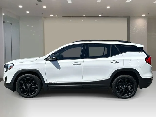 Used 2021 White GMC SLE image 2