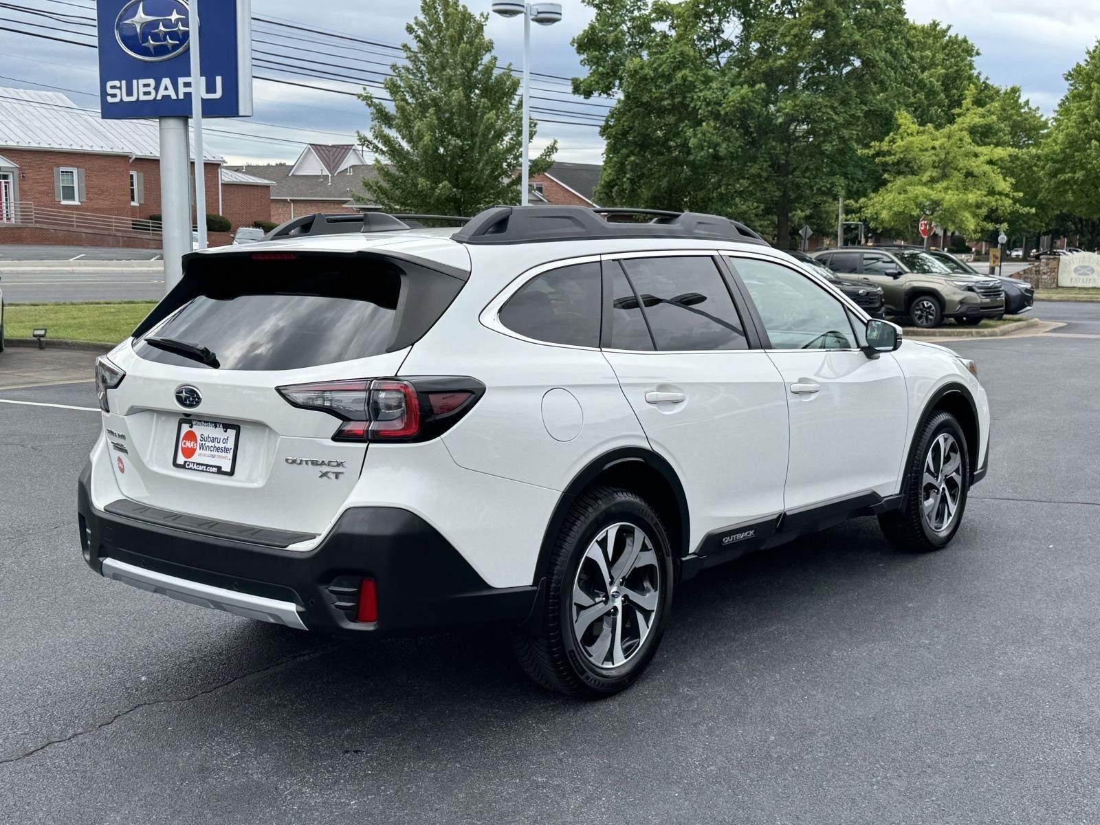 Used 2020 Crystal White Pearl Subaru Limited XT image 2