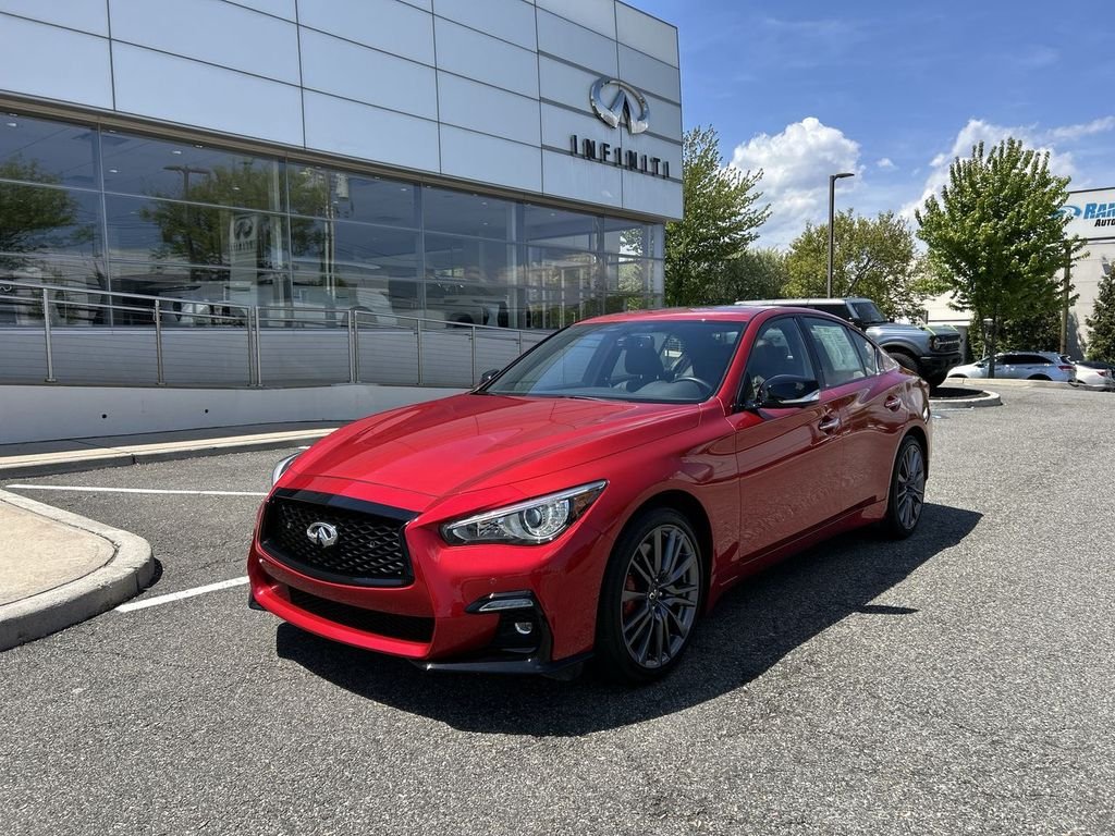 Certified Used 2024 Red INFINITI Red Sport 400 image 4