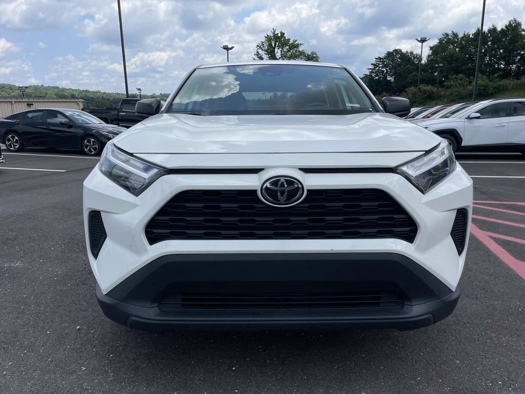 Used 2024 White Toyota LE image 8