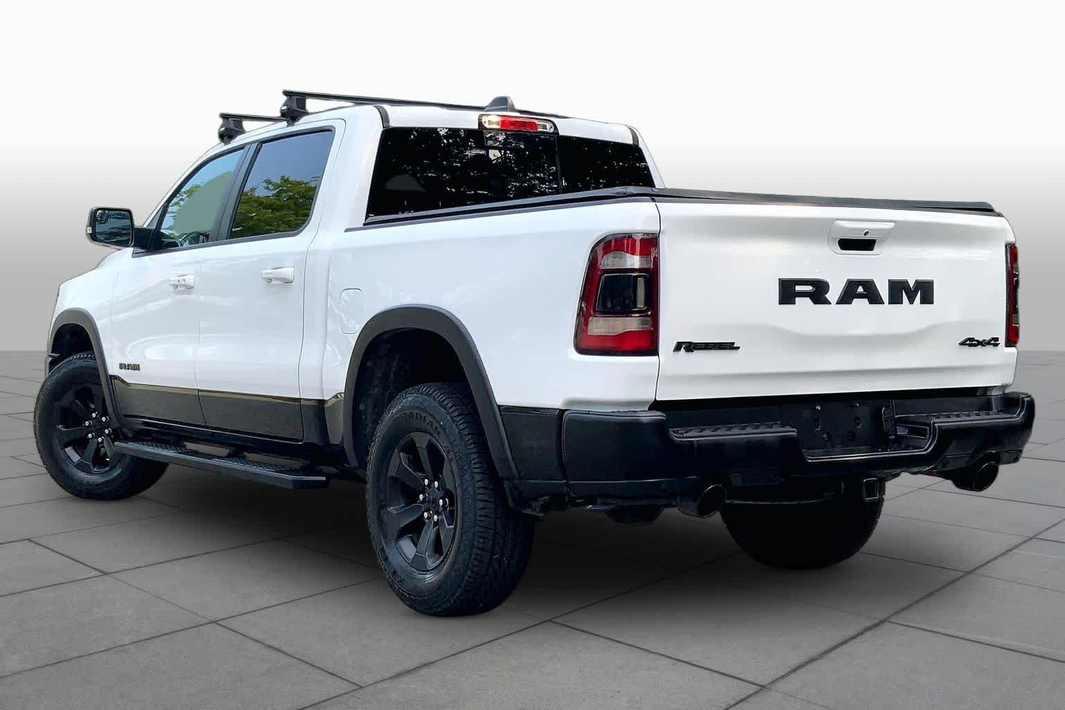 Used 2021 Bright White Clear Coat Ram Rebel image 11