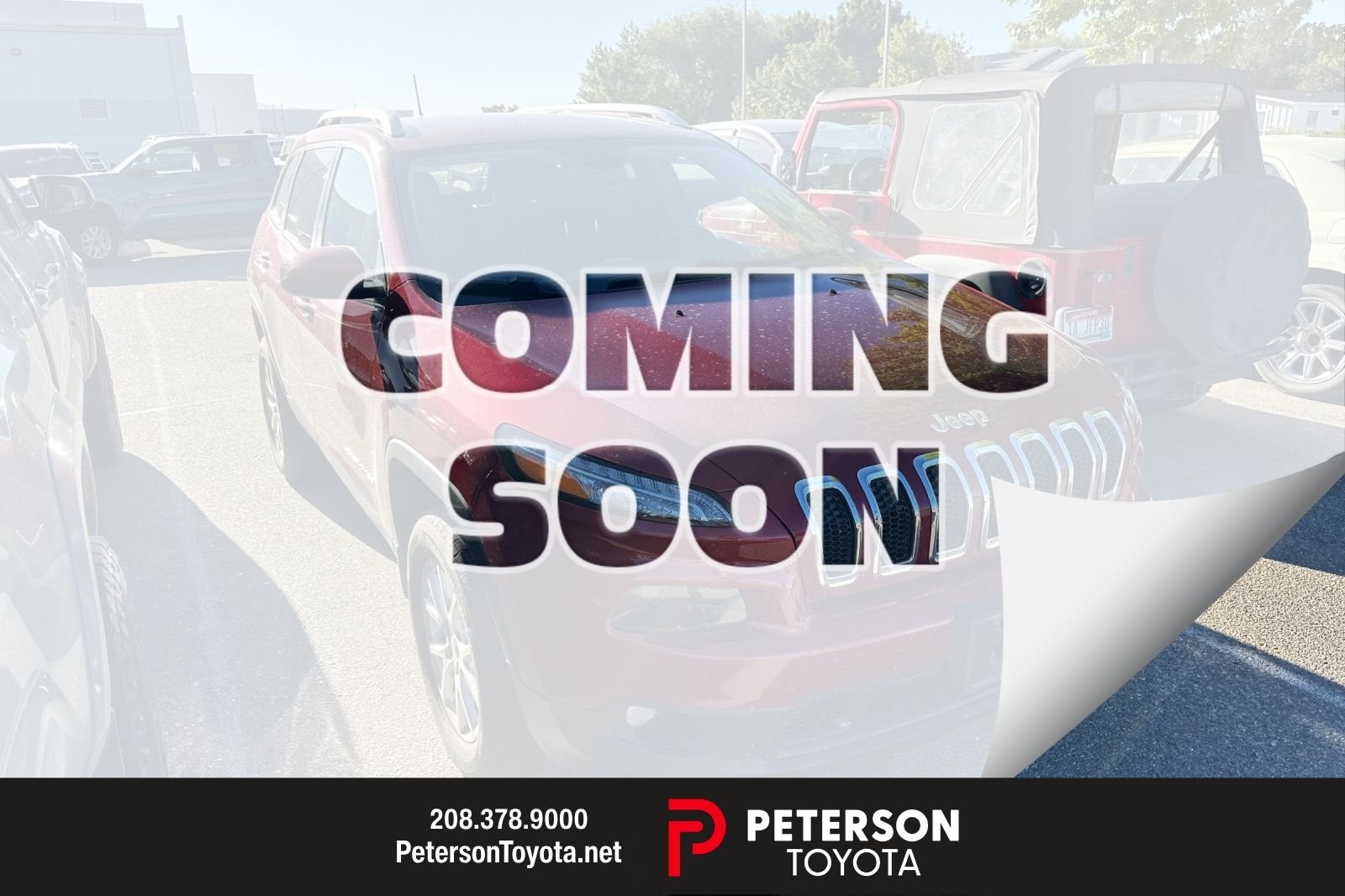 Used 2016 Red Jeep Latitude image 1