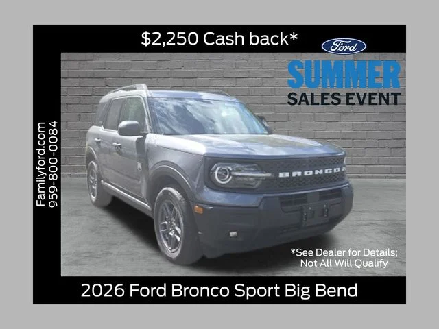 2026 Ford Bronco Sport Big Bend®