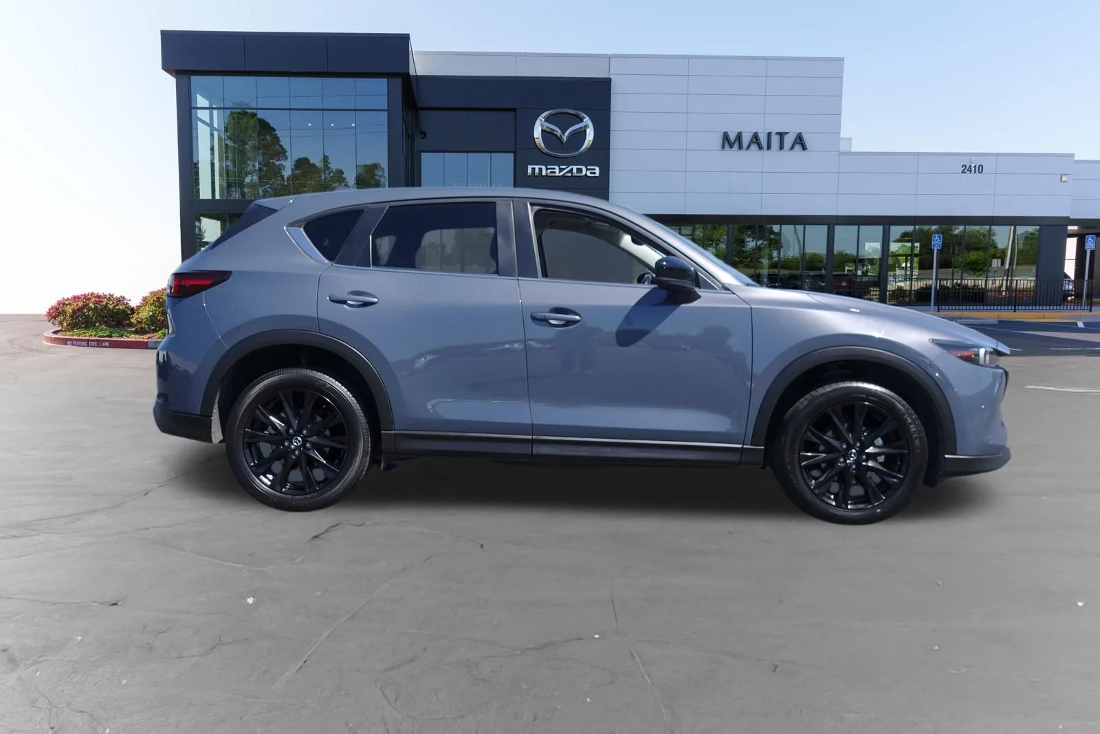 Certified Used 2024 Polymetal Gray Metallic Mazda 2.5 S Carbon Edition image 2