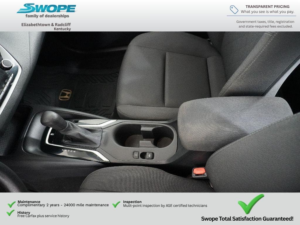Used 2023 Classic Silver Metallic Toyota LE image 25