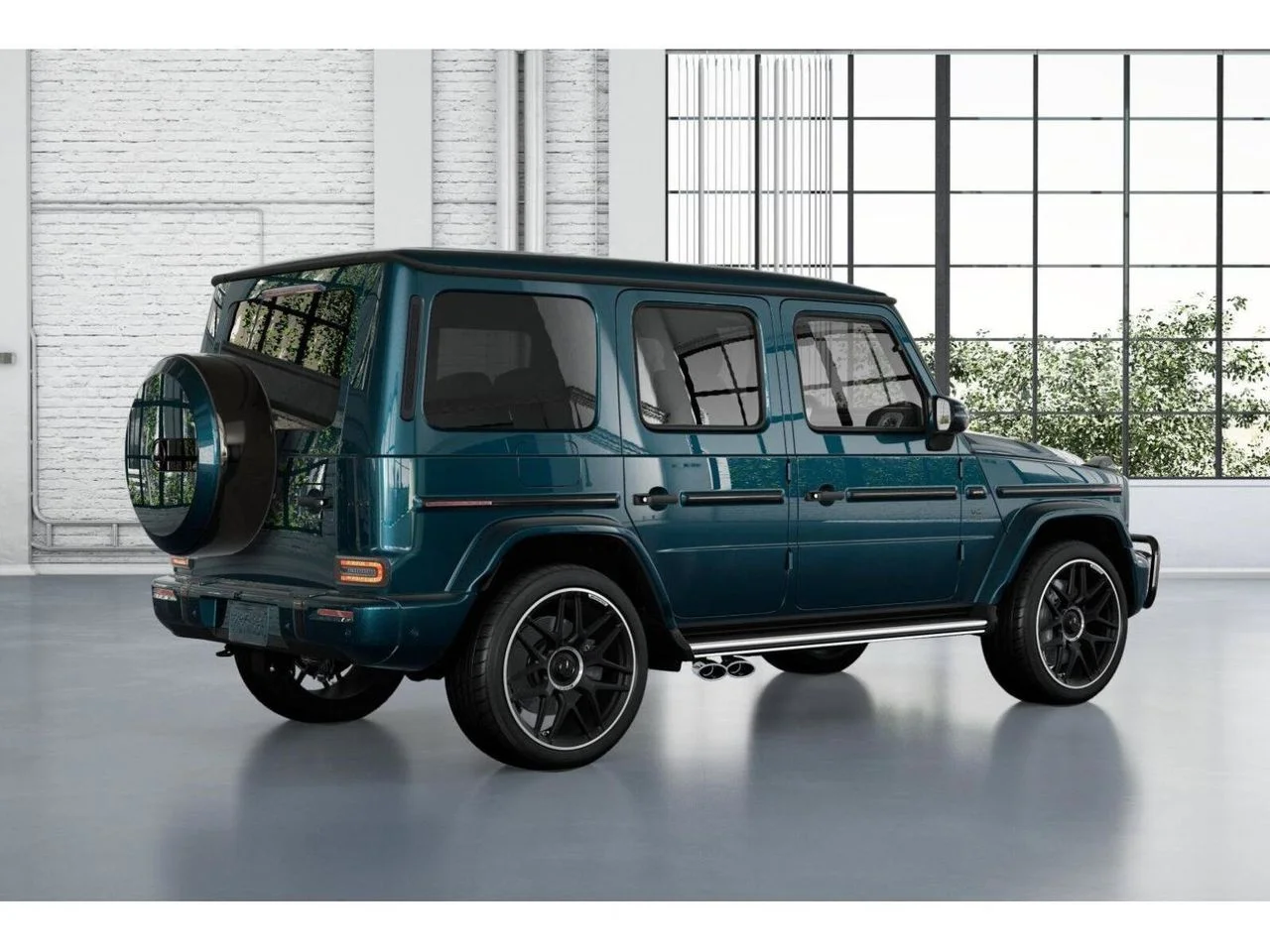 New 2027 MANUFAKTUR Sea Blue metallic Mercedes-Benz AMG® G 63 SUV image 20