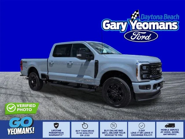 New 2026 Glacier Gray Metallic Tri-Coat Ford F-250® Lariat® image 1