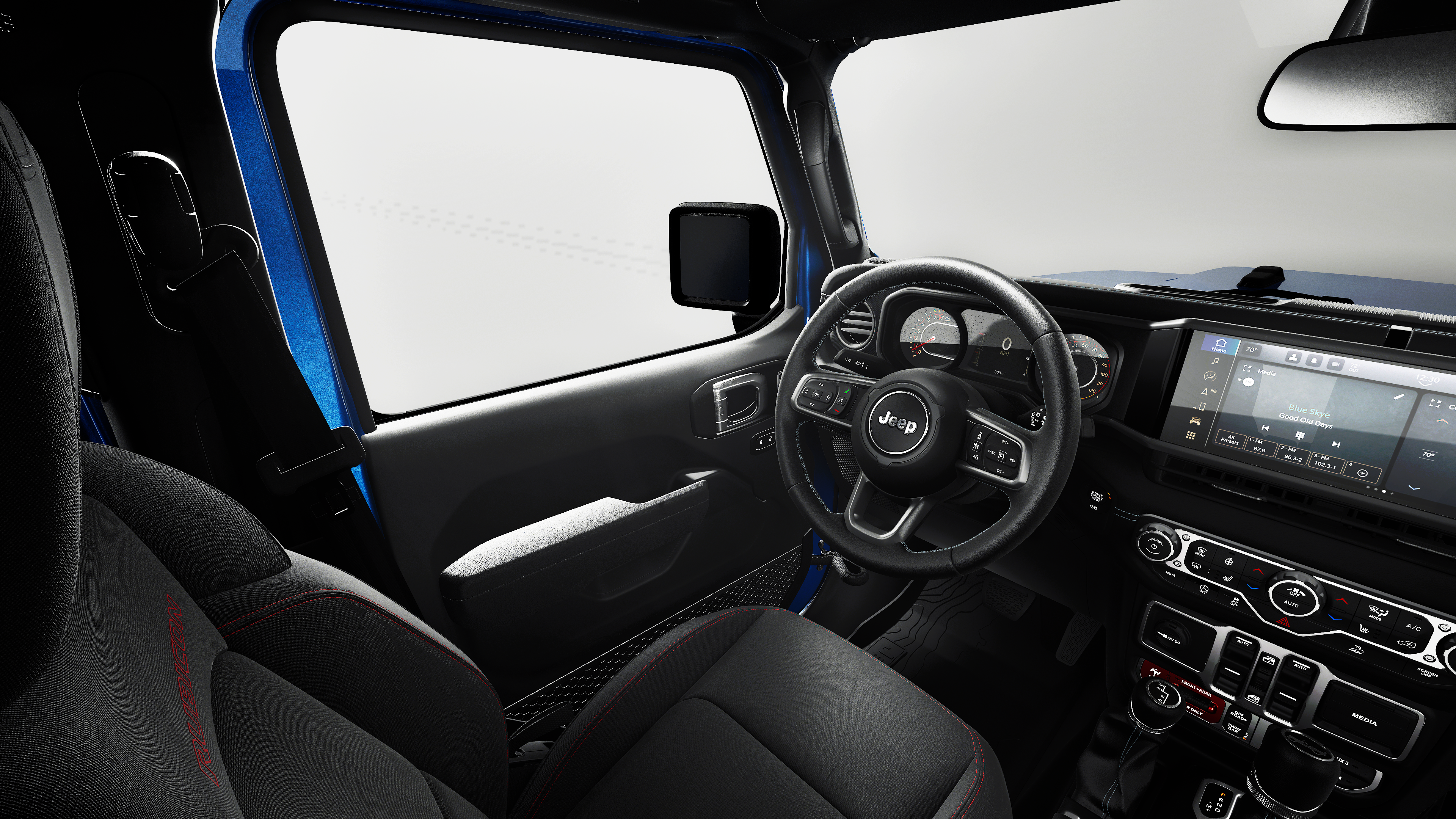 New 2027 Hydro Blue Pearl-Coat Paint Jeep Rubicon image 20