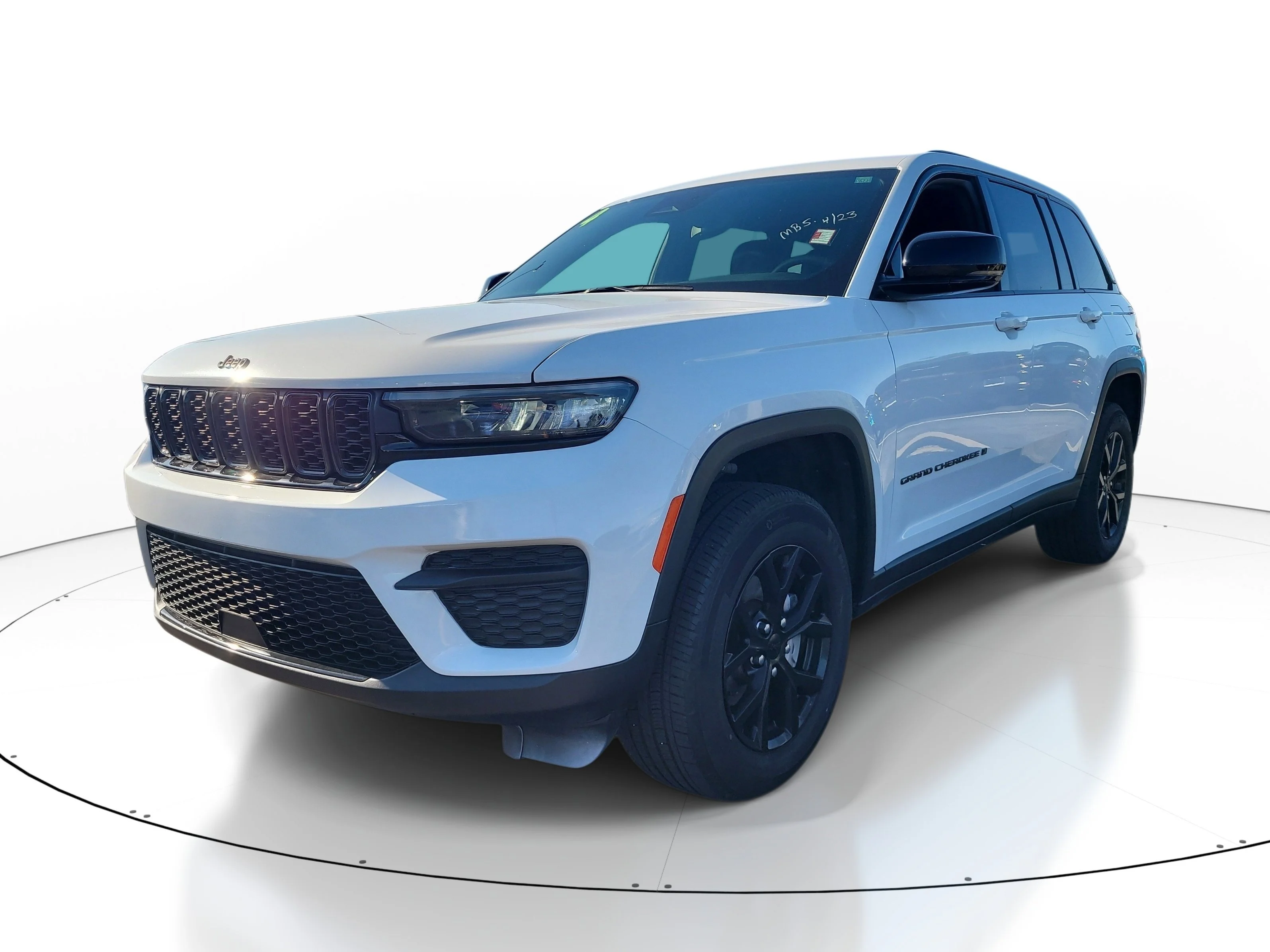 Used 2024 Bright White Clearcoat Jeep Altitude image 3