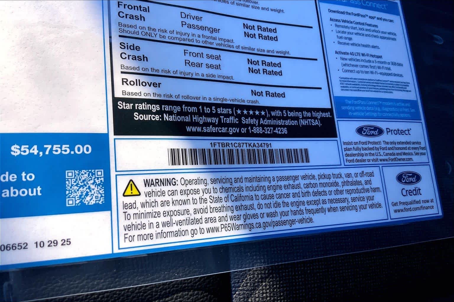 New 2026 Oxford White Ford Cargo Van image 17