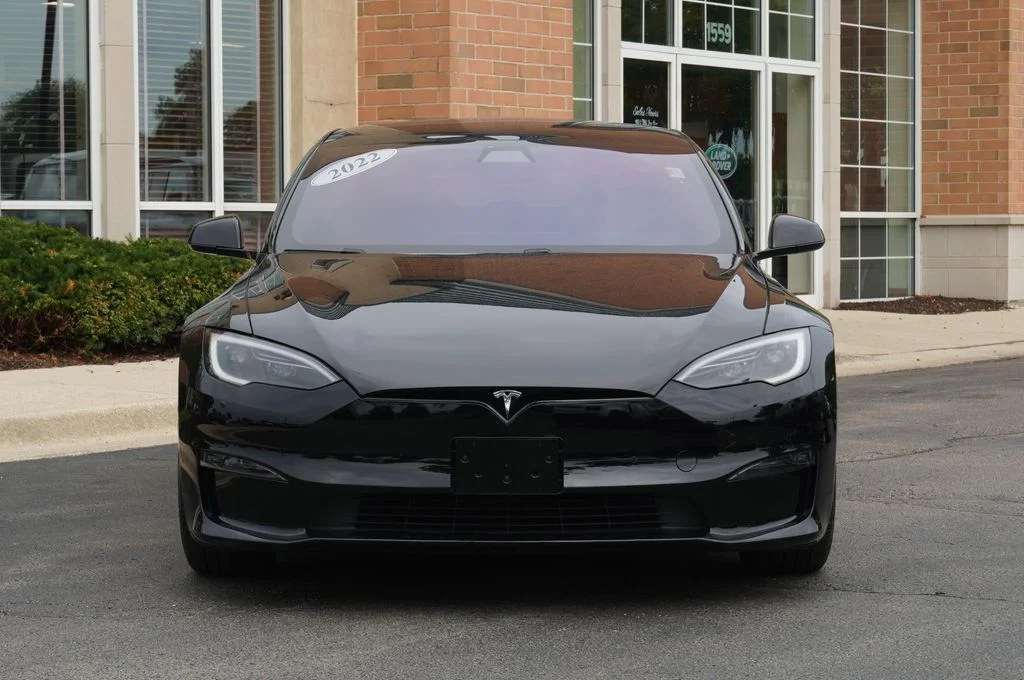 Used 2022 Black Tesla Base image 3
