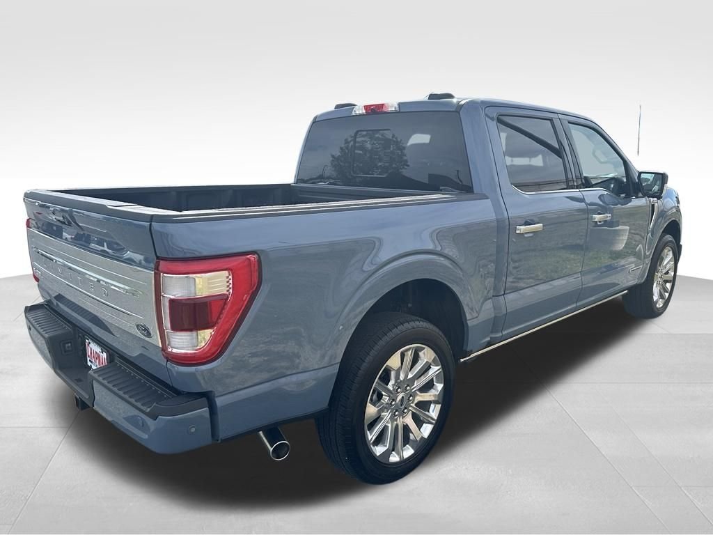Certified Used 2023 Azure Gray Metallic Ford Limited image 6