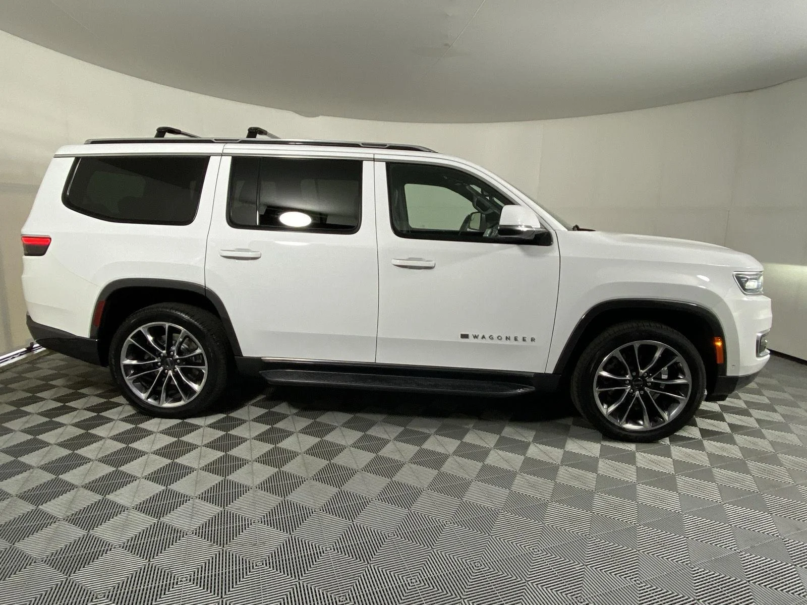 Used 2022 Bright White Clearcoat Jeep Series II image 3