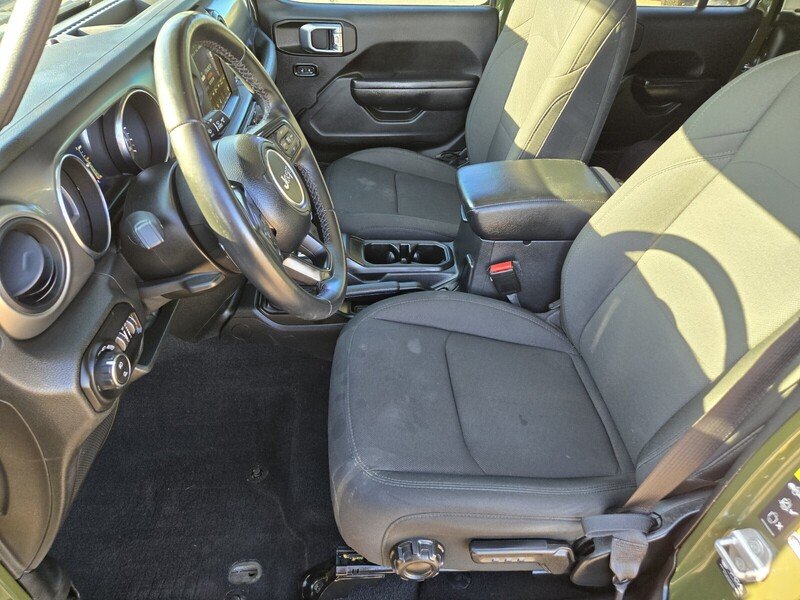 Used 2021 Green Clearcoat JEEP WILLYS 4X4 image 10