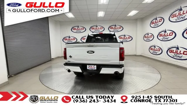 Used 2024 Oxford White Ford XLT image 4